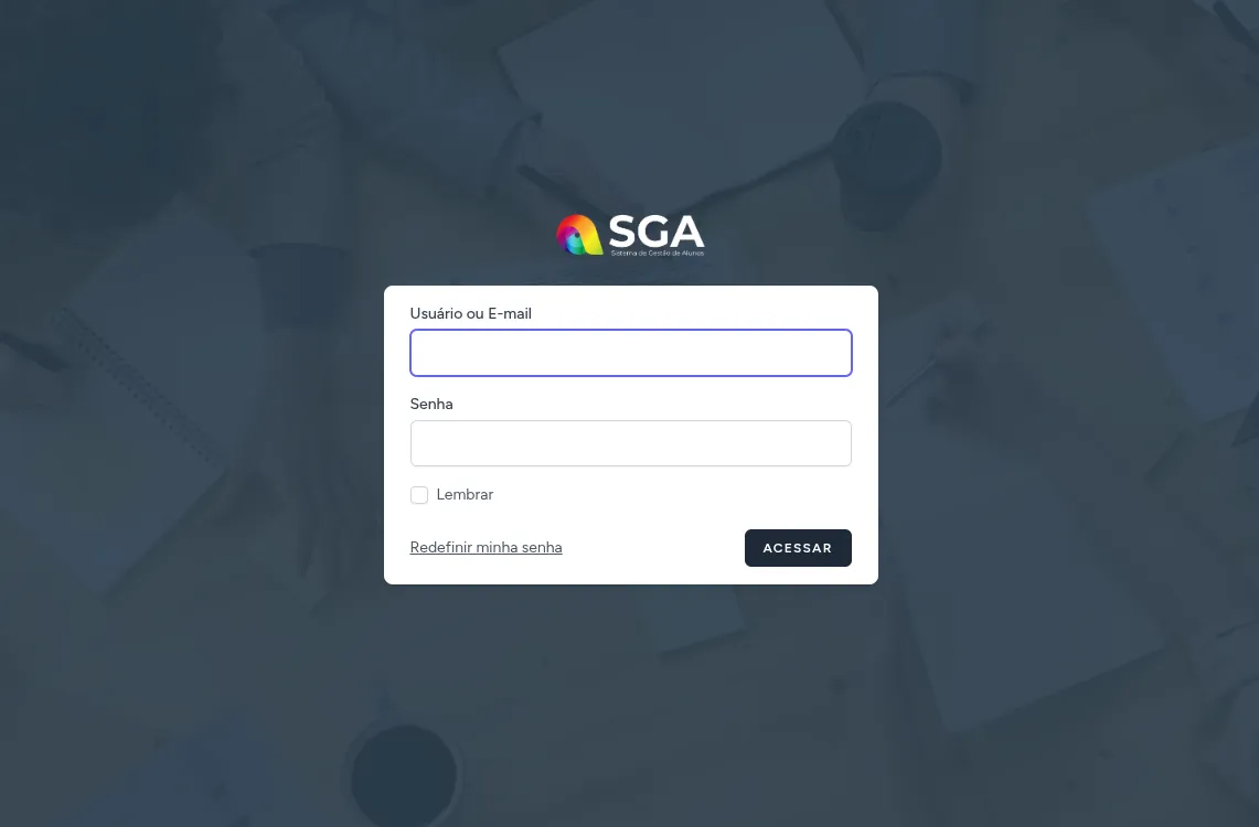 Interface SGA