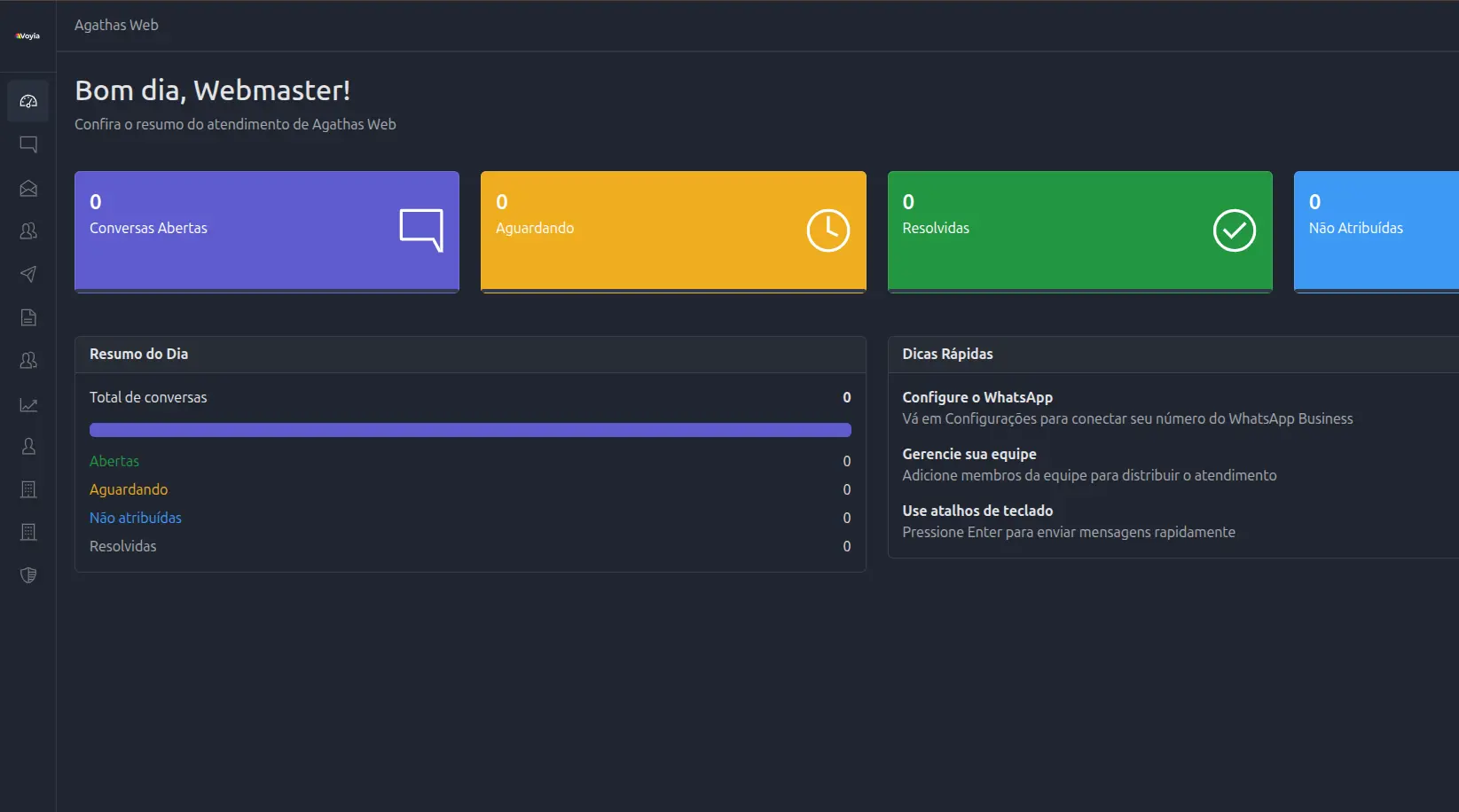 VOYIA - Gestão WhatsApp API