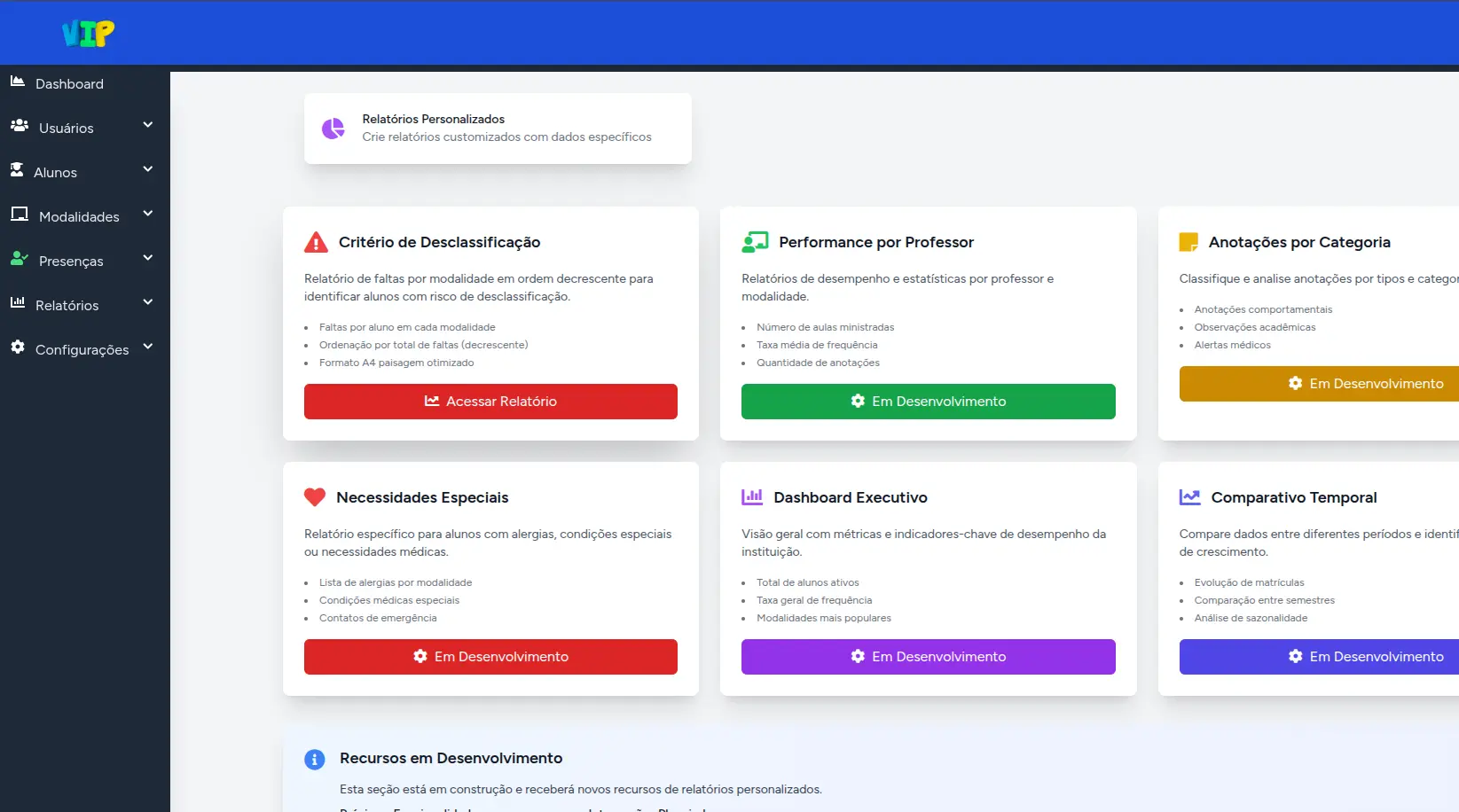 VIP App - Gestão Social