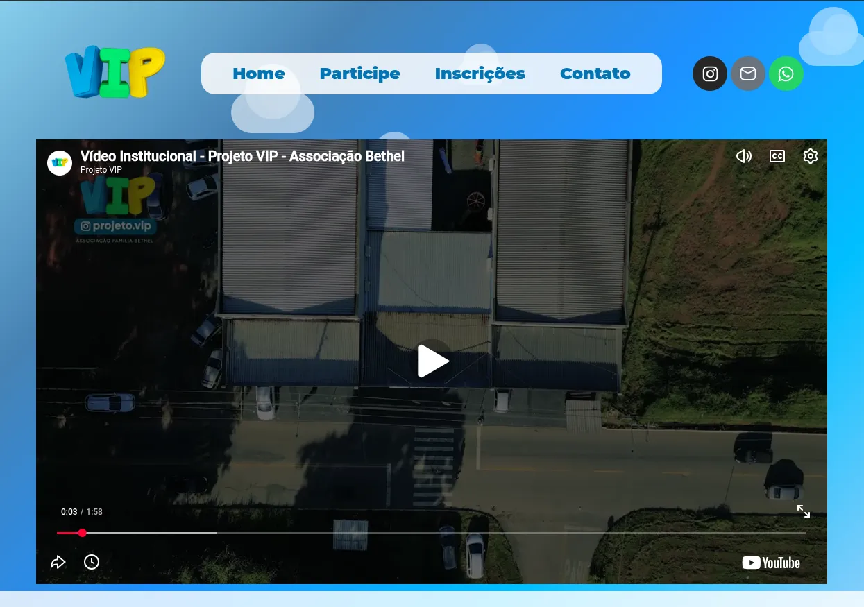 VIP - Projeto Social